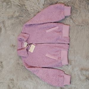 Universal Thread 2 Side Pocket Purple Teddy Jacket- size XS
